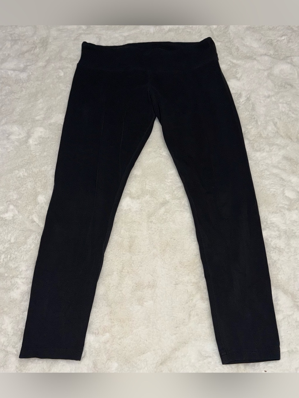 garage black leggings